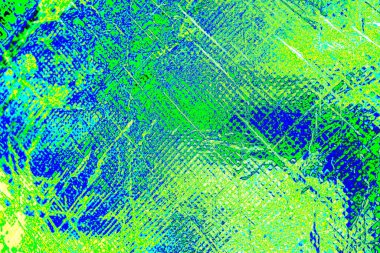 Kırışık kırmızı polietilen film dokusu