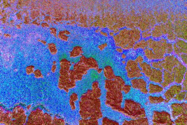 Eski keçeli çatı katranı parçası soyut bir arkaplan olarak