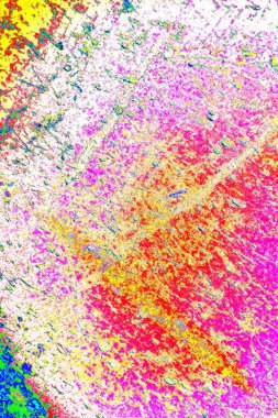 Karışık renklerin soyut suluboya paleti, arkaplan, vektör illüstrasyonu