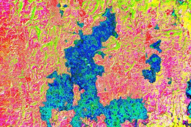 Yaratıcı ve tasarım sanatı, eski duvar dokusu. Duvar kağıdı için soyut renkli doku arkaplanı. 