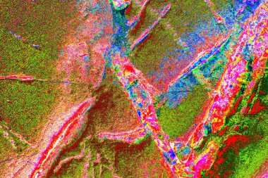 yaratıcı ve tasarım sanatı, kopyalama alanı duvar kağıdı, soyut renkli doku arkaplanı  