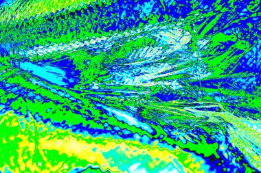 Kırışık kırmızı polietilen film dokusu