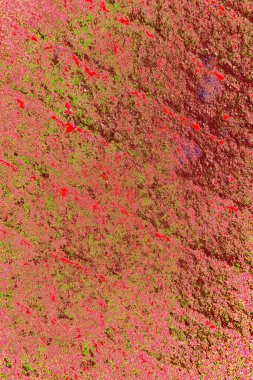 Çizik ve çatlaklarla metal doku