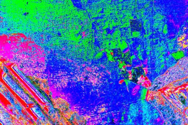 Soyut arkaplan renkli modern desen 