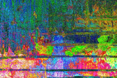 Çizik ve çatlaklarla metal doku