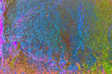 Yaratıcı ve tasarım sanatı, eski duvar dokusu. Duvar kağıdı için soyut renkli doku arkaplanı. 