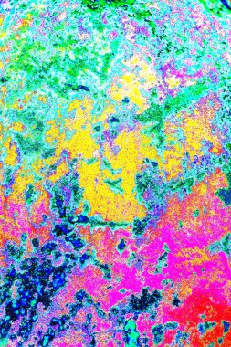 Karışık renklerin soyut suluboya paleti, arkaplan, vektör illüstrasyonu