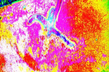 yaratıcı ve tasarım sanatı, kopyalama alanı duvar kağıdı, soyut renkli doku arkaplanı