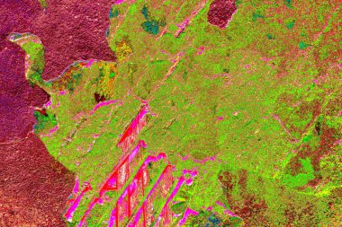 Duvar kağıdı için suluboya arka planının soyut renkli dokusu. Yaratıcı ve tasarım sanatı, eski duvar dokusu.