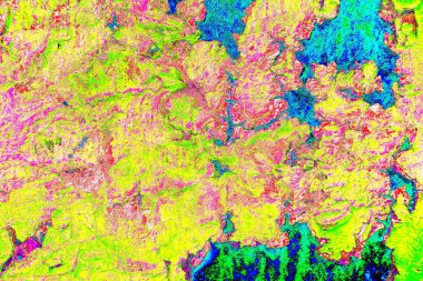 Yaratıcı ve tasarım sanatı, eski duvar dokusu. Duvar kağıdı için soyut renkli doku arkaplanı. 