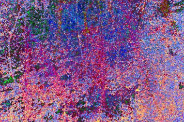 Çizik ve çatlaklarla metal doku