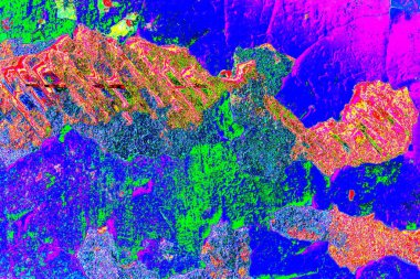 Soyut arkaplan renkli modern desen 