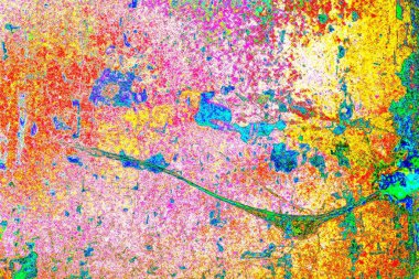 yaratıcı ve tasarım sanatı, kopyalama alanı duvar kağıdı, soyut renkli doku arkaplanı