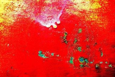 Mavi renklerin soyut suluboya paleti, karışık renk, arkaplan, vektör illüstrasyonu, bir renk karışımı