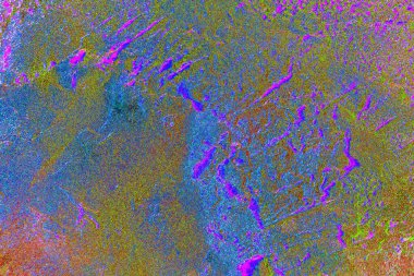 Yaratıcı ve tasarım sanatı, eski duvar dokusu. Duvar kağıdı için soyut renkli doku arkaplanı. 