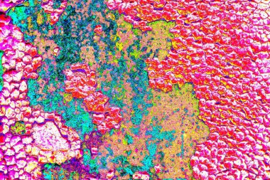 Yaratıcı ve tasarım sanatı, eski duvar dokusu. Duvar kağıdı için soyut renkli doku arkaplanı. 