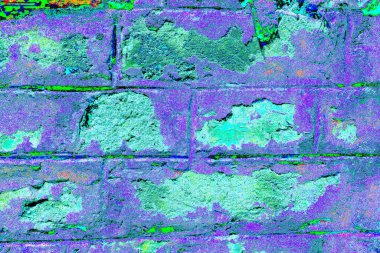 Yaratıcı ve tasarım sanatı, eski duvar dokusu. Duvar kağıdı için soyut renkli doku arkaplanı. 