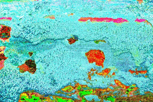 Mavi renklerin soyut suluboya paleti, karışık renk, arkaplan, vektör illüstrasyonu, bir renk karışımı