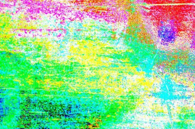 Mavi renklerin soyut suluboya paleti, karışık renk, arkaplan, vektör illüstrasyonu, bir renk karışımı