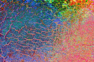 yaratıcı ve tasarım sanatı, kopyalama alanı duvar kağıdı, soyut renkli doku arkaplanı  