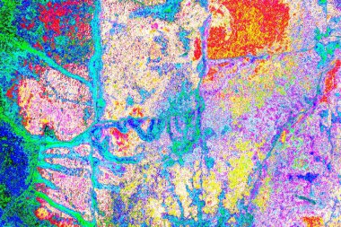 yaratıcı ve tasarım sanatı, kopyalama alanı duvar kağıdı, soyut renkli doku arkaplanı