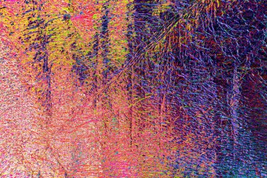 Kırışık plastik polietilen film dokusu