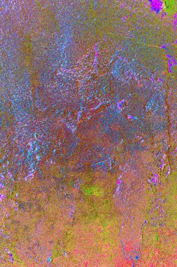 Yaratıcı ve tasarım sanatı, eski duvar dokusu. Duvar kağıdı için soyut renkli doku arkaplanı. 