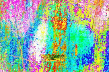 Karışık renklerin soyut suluboya paleti, arkaplan, vektör illüstrasyonu