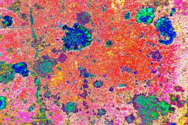 Duvar kağıdı için suluboya arka planının soyut renkli dokusu. Yaratıcı ve tasarım sanatı.