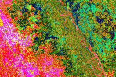 Çizik ve çatlaklarla metal doku