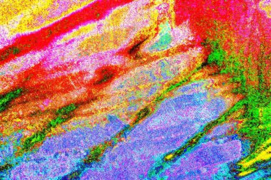 Çizik ve çatlaklarla metal doku.