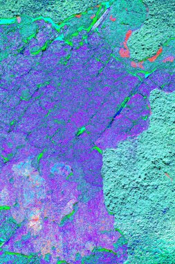 Yaratıcı ve tasarım sanatı, eski duvar dokusu. Duvar kağıdı için soyut renkli doku arkaplanı. 