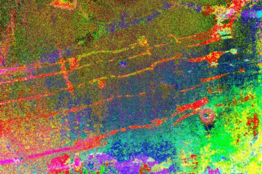 Duvar kağıdı için soyut renkli doku arkaplanı. Yaratıcı ve tasarım sanatı, eski duvar dokusu.