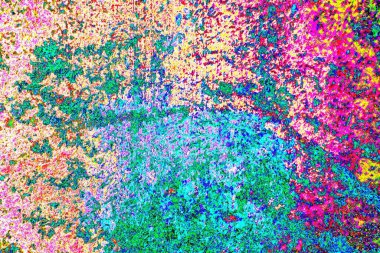 Karışık renklerin soyut suluboya paleti, arkaplan, vektör illüstrasyonu