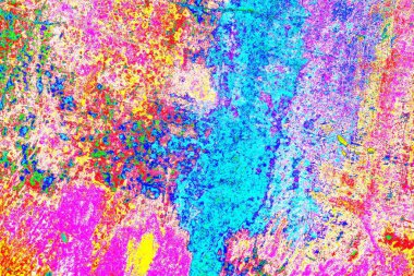 Karışık renklerin soyut suluboya paleti, arkaplan, vektör illüstrasyonu