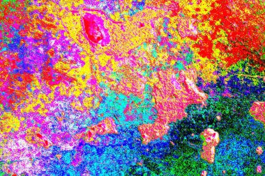 yaratıcı ve tasarım sanatı, kopyalama alanı duvar kağıdı, soyut renkli doku arkaplanı