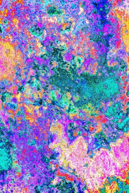 Karışık renklerin soyut suluboya paleti, arkaplan, vektör illüstrasyonu