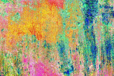 Soyut karıştırma renkleri suluboya paleti, arkaplan vektör illüstrasyonu