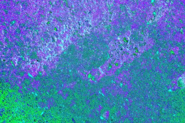 Çizik ve çatlaklarla metal doku