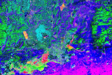 Duvar kağıdı için soyut renkli doku arkaplanı. Yaratıcı ve tasarım sanatı, eski duvar dokusu.