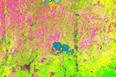 Yaratıcı ve tasarım sanatı, eski duvar dokusu. Duvar kağıdı için soyut renkli doku arkaplanı. 