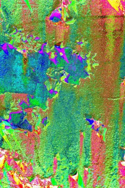 Dökülen boya paslı metal dokusu