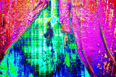 Yaratıcı ve tasarım sanatı, eski duvar dokusu. Duvar kağıdı için soyut renkli doku arkaplanı. 