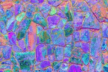 Arkaplan - Yığılmış Taş Duvar.