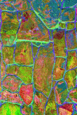 Arkaplan - Yığılmış Taş Duvar.