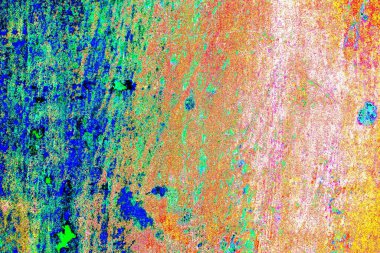 Soyut karıştırma renkleri suluboya paleti, arkaplan vektör illüstrasyonu