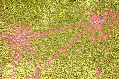 Yaratıcı ve tasarım sanatı, eski duvar dokusu. Duvar kağıdı için soyut renkli doku arkaplanı. 