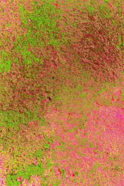 Çizik ve çatlaklarla metal doku