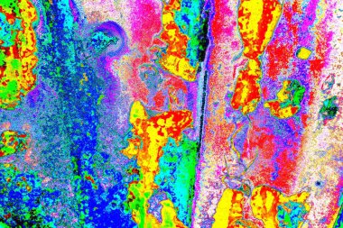 Karışık renklerin soyut suluboya paleti, arkaplan, vektör illüstrasyonu