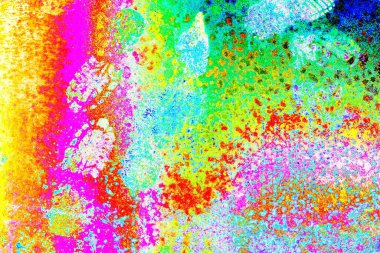 Duvar kağıdı için suluboya arka planının soyut renkli dokusu. Yaratıcı ve tasarım sanatı.